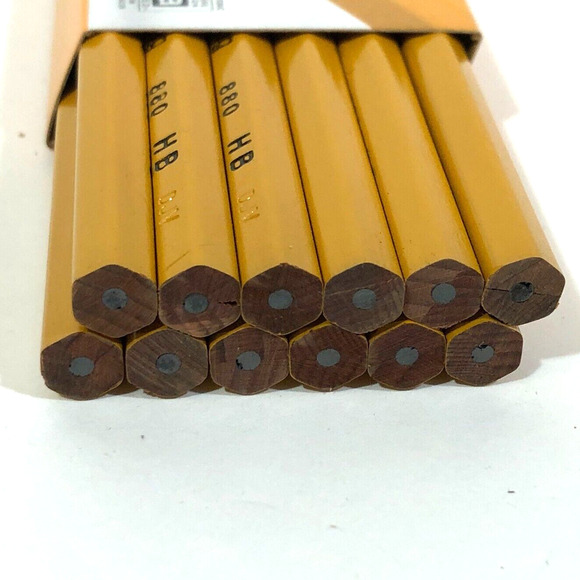 Faber Castell 880 HB Lead Velvet Drawing Lettering Pencils 2 Dozen PLUS 9 - Picture 6 of 8